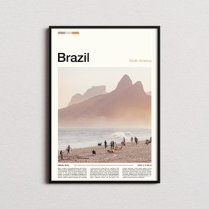Brazil Print, Brazil Poster, Brazil Wall Art, Brazil Art Print, Brazil Photo, Brazil Travel Gifts
