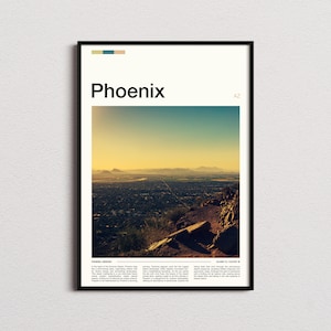 Phoenix Print, Phoenix Poster, Phoenix Wall Art, Arizona Art Print, Phoenix Photo