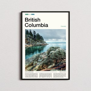 British Columbia Print, British Columbia Poster, Canada Wall Art, British Columbia Art Print, British Columbia Photo, British Columbia Gifts