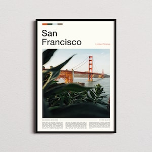 San Francisco Print, San Francisco Poster, San Francisco Wall Art, California Art Print, San Francisco Photo