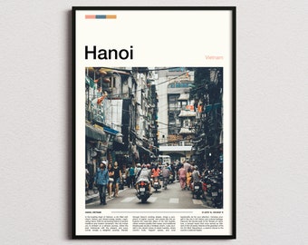 Hanoi Print, Hanoi Poster, Hanoi Wall Art, Vietnam Art Print, Hanoi Photo