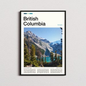 British Columbia Print, British Columbia Poster, Canada Wall Art, British Columbia Art Print, British Columbia Photo, British Columbia Gifts