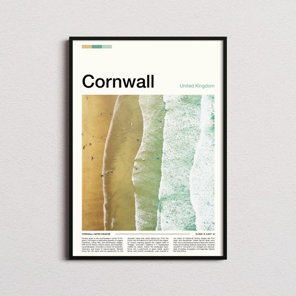 Cornwall Print, Cornwall Poster, Cornwall Wall Art, Cornwall Art Print, Cornwall Wall Art, Cornwall Photo