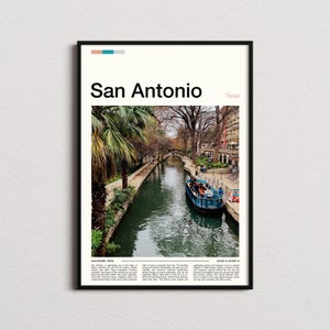 San Antonio Print, San Antonio Poster, San Antonio Wall Art, Texas Art Print, San Antonio Photo