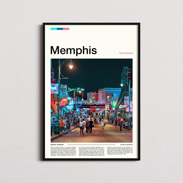 Memphis Print Etsy