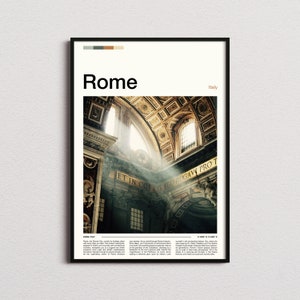 Rom Print, Rom Poster, Rom Wandkunst, Italien Kunstdruck, Rom Foto