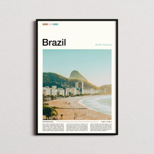 Brazil Print, Brazil Poster, Brazil Wall Art, Brazil Art Print, Brazil Photo, Brazil Travel Gifts