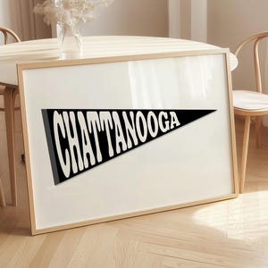 Chattanooga Print, Chattanooga Wall Art, Chattanooga Poster, Chattanooga Art Print, Tennessee Print, Tennessee Wall Art