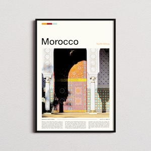 Morocco Print, Morocco Poster, Morocco Wall Art, Morocco Art Print, Morocco Photo, Morocco Gifts