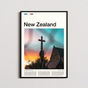 New Zealand Print, New Zealand Poster, New Zealand Wall Art, New Zealand Art Print, New Zealand Photo, Traveler Gifts, Travel Poster