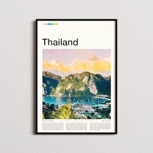 Thailand Print, Thailand Poster, Thailand Wall Art, Thailand Art Print, Thailand Photo