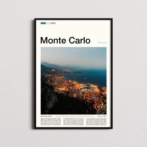 Monte Carlo Print, Monte Carlo Poster, Monte Carlo Wall Art, Monte Carlo Art Print, Monte Carlo Photo
