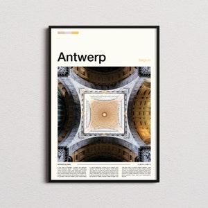 Antwerp Print, Antwerp Poster, Antwerp Wall Art, Belgium Art Print, Antwerp Photo