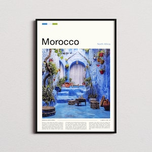 Morocco Print, Morocco Poster, Morocco Wall Art, Morocco Art Print, Morocco Photo, Morocco Gifts