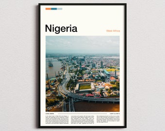 Nigeria Print, Nigeria Poster, Nigeria Wall Art, Nigeria Art Print, Nigeria Photo
