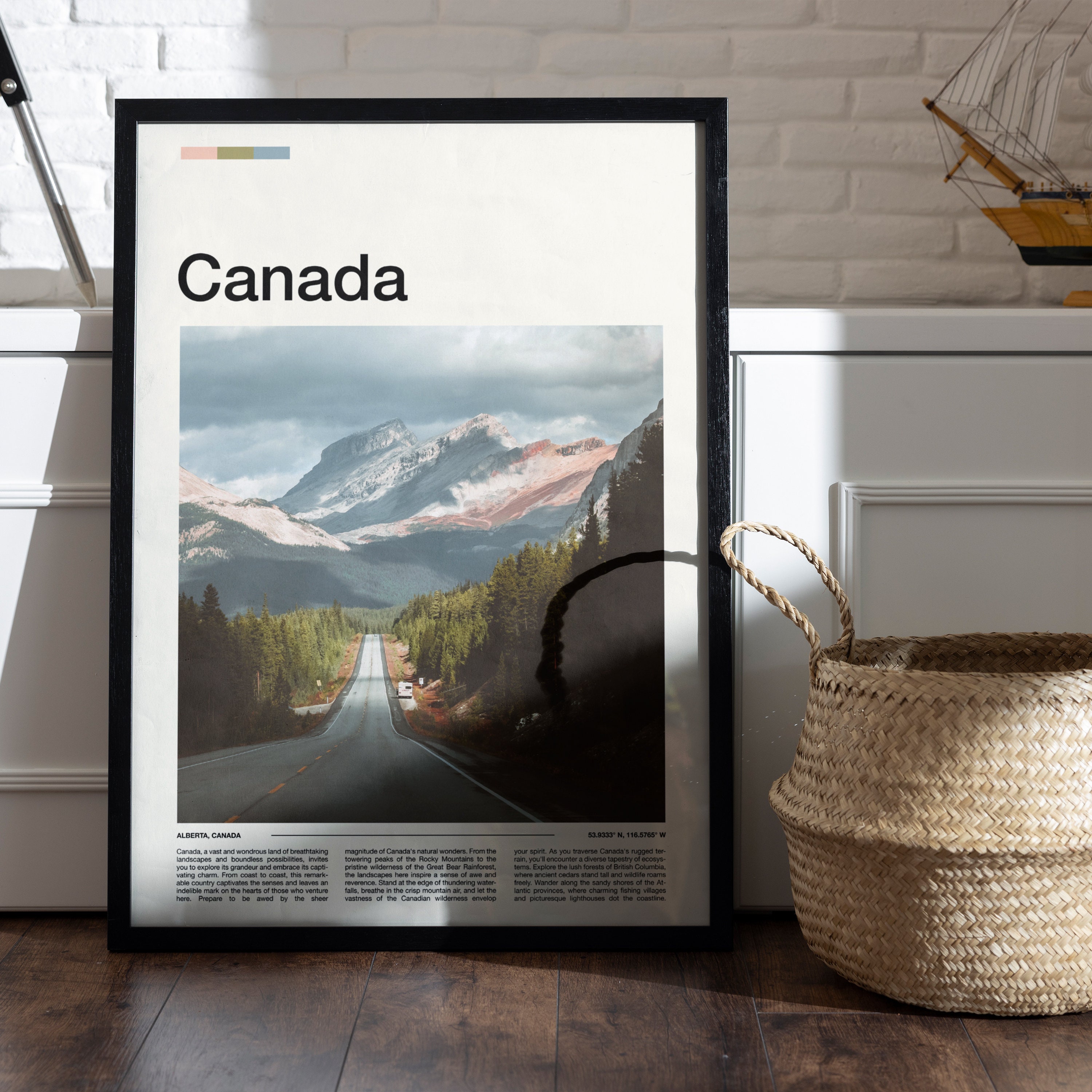 Canada Print Canada Poster Canada Wall Art Canada Art Etsy