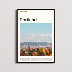 Portland Print, Portland Poster, Portland Wall Art, Oregon Art Print, Portland Photo