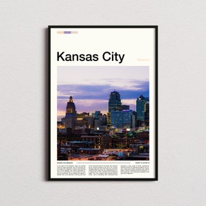 Kansas City Print, Kansas City Poster, Kansas City Wall Art, Missouri Art Print, Kansas City Photo