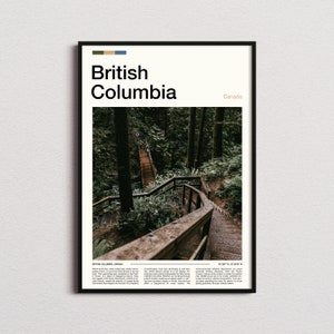 British Columbia Print, British Columbia Poster, Canada Wall Art, British Columbia Art Print, British Columbia Photo, British Columbia Gifts