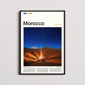Morocco Print, Morocco Poster, Morocco Wall Art, Morocco Art Print, Morocco Photo, Morocco Gifts