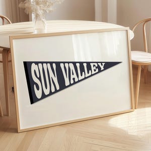 Sun Valley Print, Sun Valley Wall Art, Sun Valley Poster, Sun Valley Art Print, Idaho Print, Idaho Wall Art