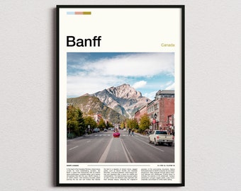 Banff Print, Banff Poster, Banff Wall Art, Canada Art Print, Banff Photo