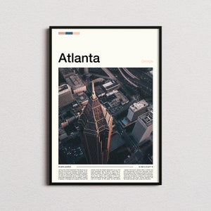 Atlanta Print, Atlanta Poster, Atlanta Wall Art, Georgia Art Print, Atlanta Photo
