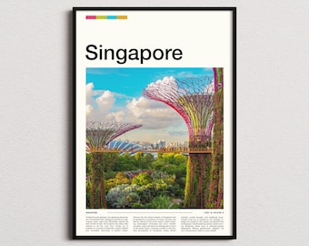 Singapore Print, Singapore Poster, Singapore Wall Art, Singapore Art Print, Singapore Photo