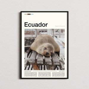 Ecuador Print, Ecuador Poster, Ecuador Wall Art, Ecuador Art Print, Ecuador Photo, Ecuador Gifts, Travel Poster, Traveler Gifts
