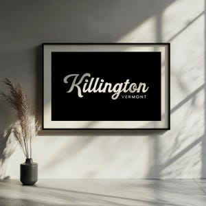 Killington Print, Killington Poster, Killington Ski Resort Art, Killington Wall Art, Killington Art Print, Killington Gifts