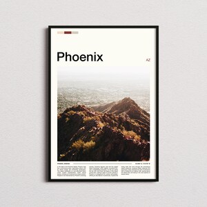 Phoenix Print, Phoenix Poster, Phoenix Wall Art, Arizona Art Print, Phoenix Photo