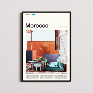 Morocco Print, Morocco Poster, Morocco Wall Art, Morocco Art Print, Morocco Photo, Morocco Gifts