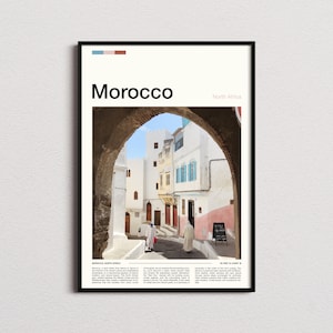 Morocco Print, Morocco Poster, Morocco Wall Art, Morocco Art Print, Morocco Photo, Morocco Gifts