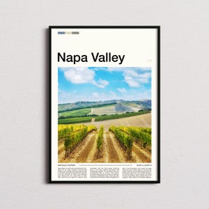 Napa Valley Print, Napa Valley Poster, Napa Valley Wall Art, Napa Valley Art Print, Napa Valley Photo