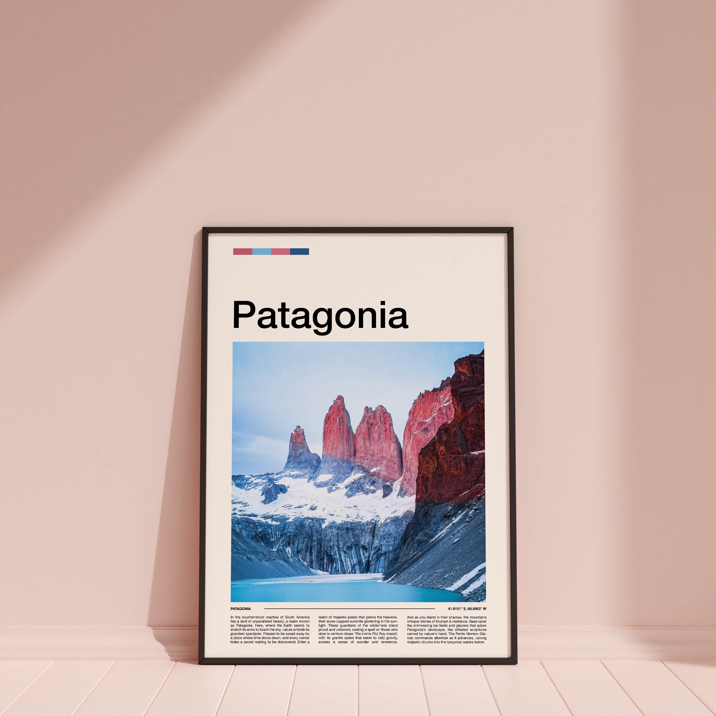Patagonia Print, Patagonia Poster, Patagonia Wall Art