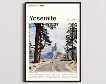Yosemite National Park Print, Yosemite Poster, Yosemite Wall Art, California Art Print, Yosemite Photo