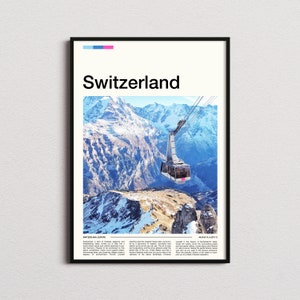 Switzerland Print, Switzerland Poster, Switzerland Wall Art, Switzerland Art Print, Switzerland Photo