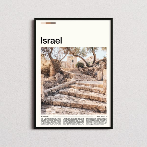 Israel Print, Israel Poster, Israel Wall Art, Israel Art Print, Israel Photo, Israel Gifts