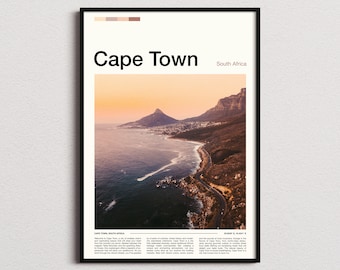 Cape Town Print, Cape Town Poster, Cape Town Wall Art, South Africa Art Print, Cape Town Photo