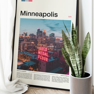 Minneapolis Print, Minneapolis Poster, Minneapolis Wall Art, Minnesota Art Print, Minneapolis Photo image 7