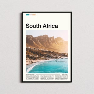 South Africa Print, South Africa Poster, South Africa Wall Art, South Africa Art Print, South Africa Photo