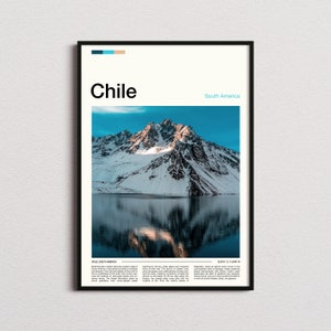 Chile Print, Chile Poster, Chile Wall Art, Chile Art Print, Chile Photo, Chile Travel Gifts
