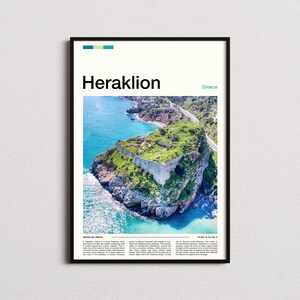 Heraklion Print, Heraklion Poster, Heraklion Wall Art, Greece Art Print, Heraklion Photo, Heraklion Gifts