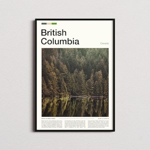 British Columbia Print, British Columbia Poster, Canada Wall Art, British Columbia Art Print, British Columbia Photo, British Columbia Gifts