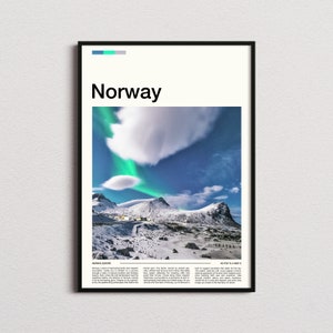 Norway Print, Norway Poster, Norway Wall Art, Norway Art Print, Norway Photo