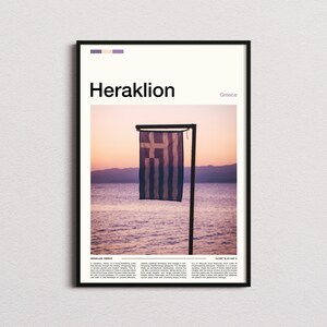 Heraklion Print, Heraklion Poster, Heraklion Wall Art, Greece Art Print, Heraklion Photo, Heraklion Gifts