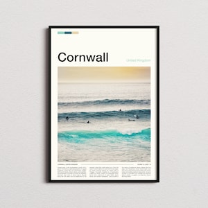Cornwall Print, Cornwall Poster, Cornwall Wall Art, Cornwall Art Print, Cornwall Wall Art, Cornwall Photo