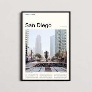 San Diego Print, San Diego Poster, San Diego Wall Art, California Art Print, San Diego Photo