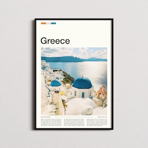 Greece Print, Greece Poster, Greece Wall Art, Greece Art Print, Greece Photo, Greece Gifts