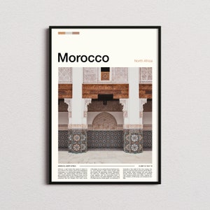 Morocco Print, Morocco Poster, Morocco Wall Art, Morocco Art Print, Morocco Photo, Morocco Gifts